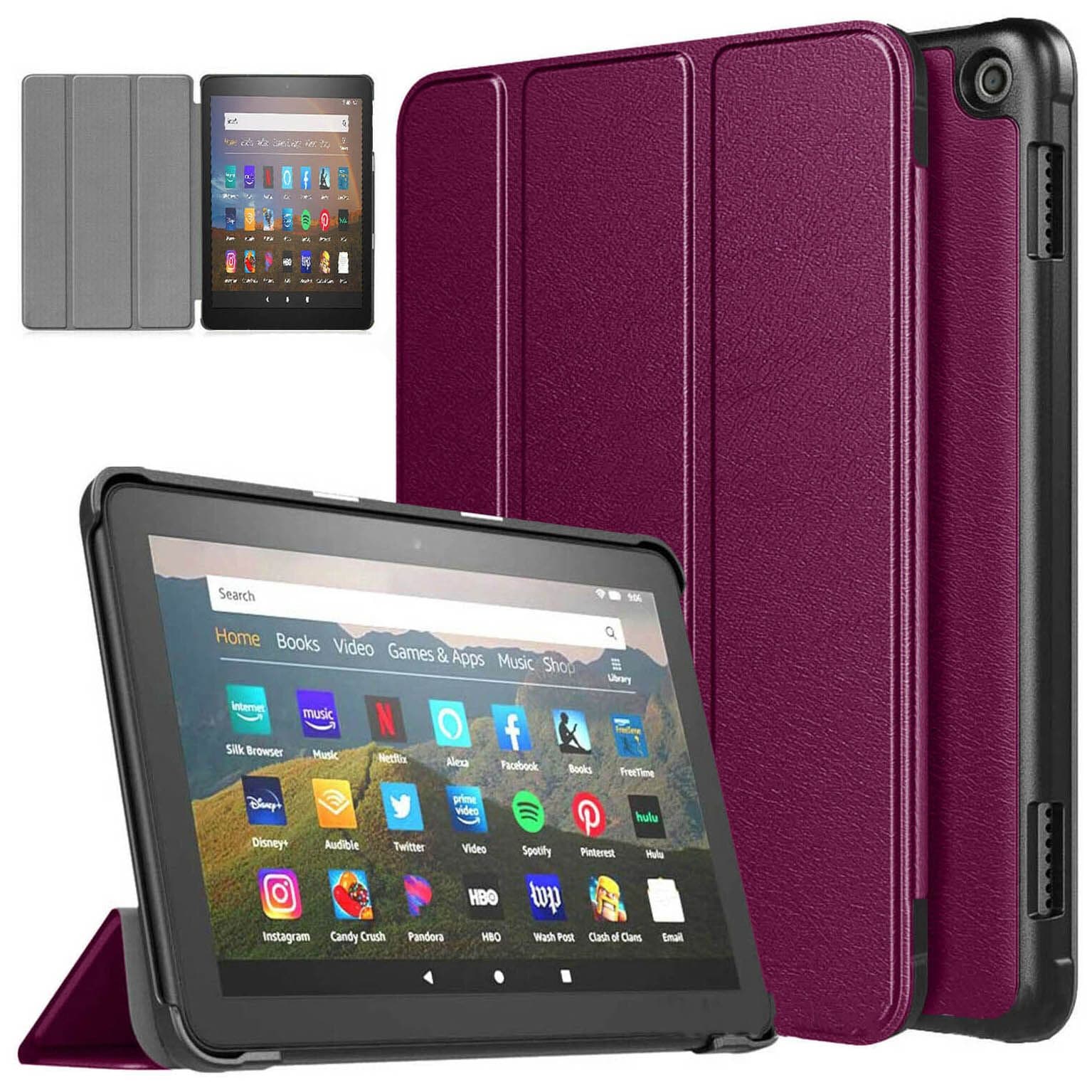 Amazon Fire HD 8 2018 Smart Stand Case